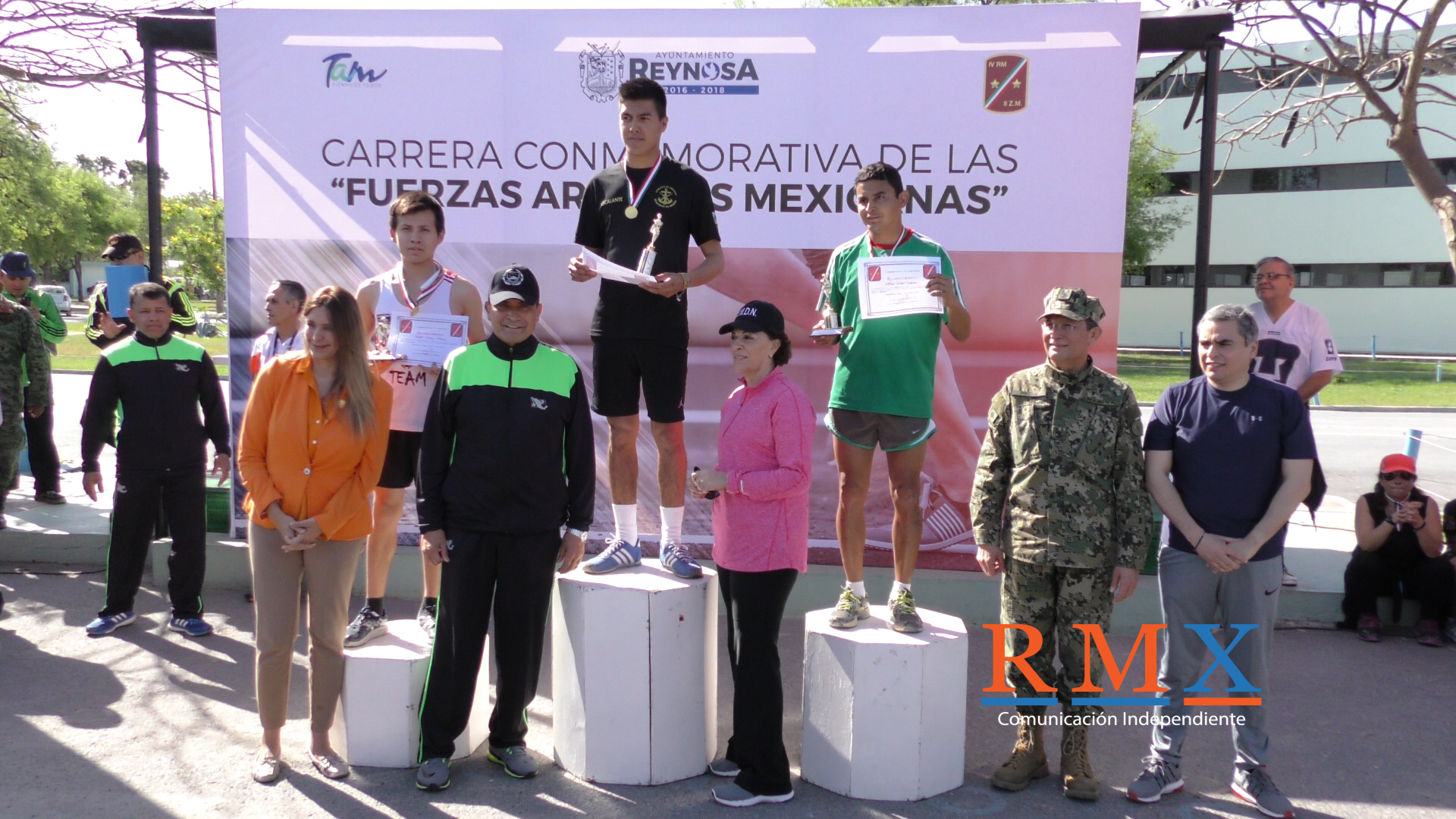 REALIZAN PRIMER CARRERA CONMEMORATIVA DE LAS «FUERZAS ARMADAS MEXICANAS».