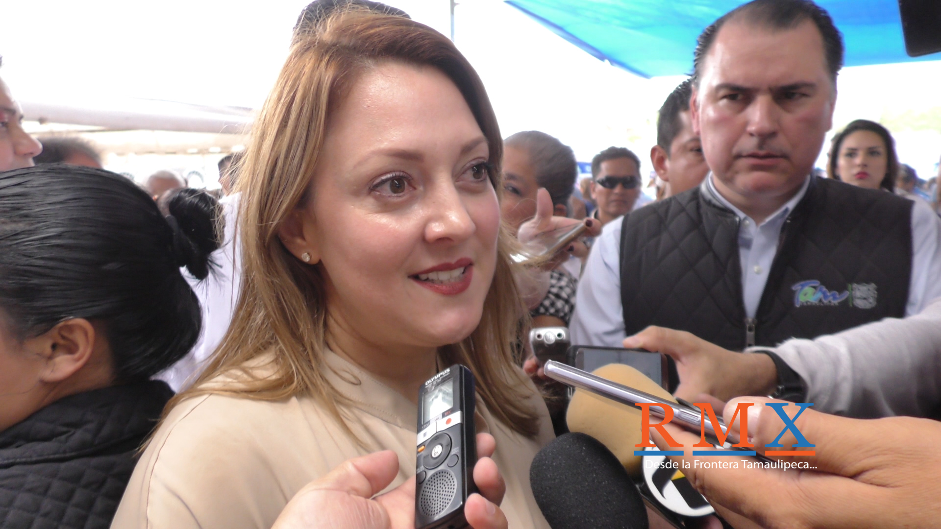 MENSAJE DE MARIANA GÓMEZ DE GARCÍA CABEZA DE VACA, A LA CIUDADANÍA DE REYNOSA, SOBRE LOS HECHOS DE INSEGURIDAD.