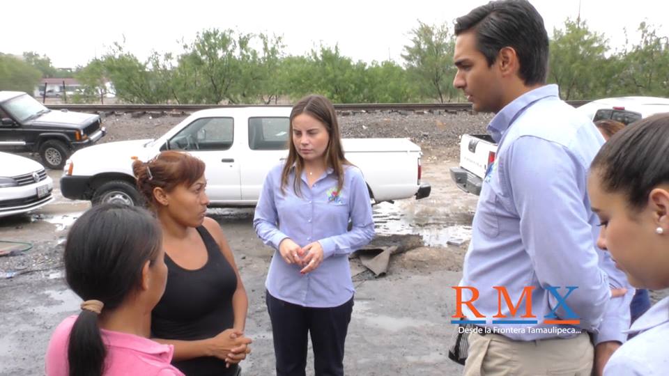 FAMILIAS QUE SE QUEDARON SIN HOGAR POR INCENDIO RECIBEN APOYO DEL “DIF REYNOSA”