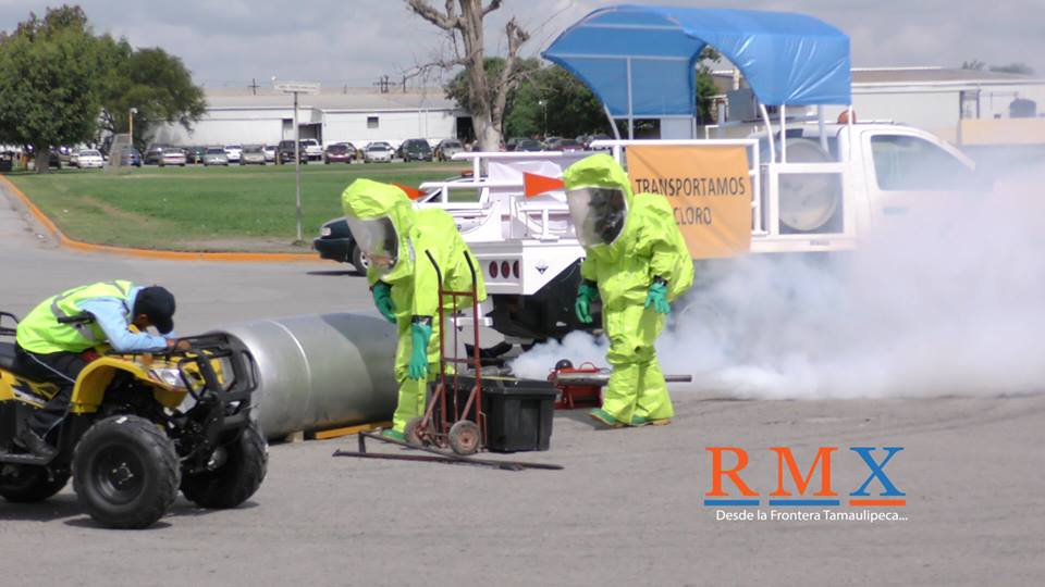 REALIZAN SIMULACRO BINACIONAL EN MATAMOROS.