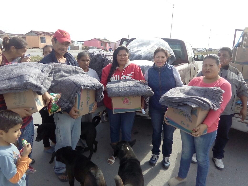 Refuerza Gobierno de Tamaulipas entrega de cobertores