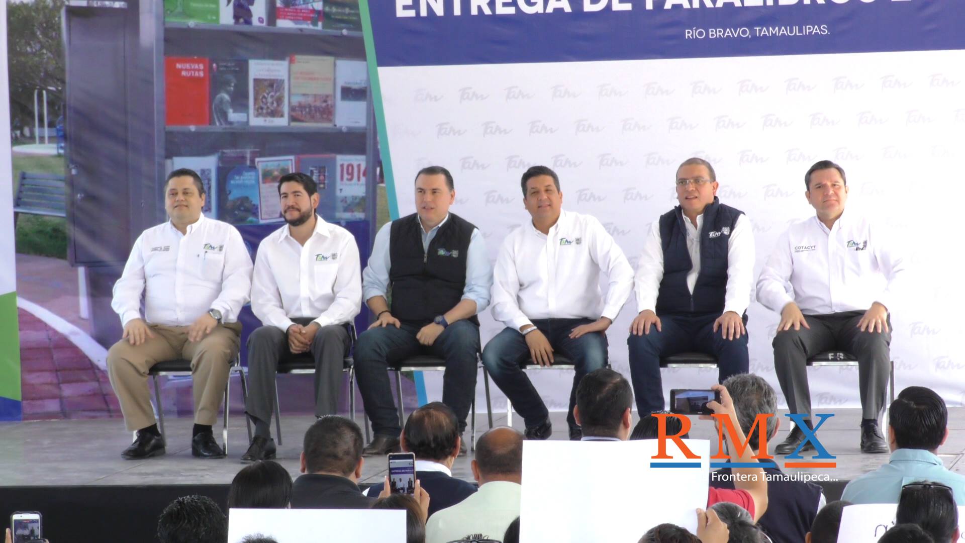 Gobernador aterriza grandes beneficios para Río Bravo