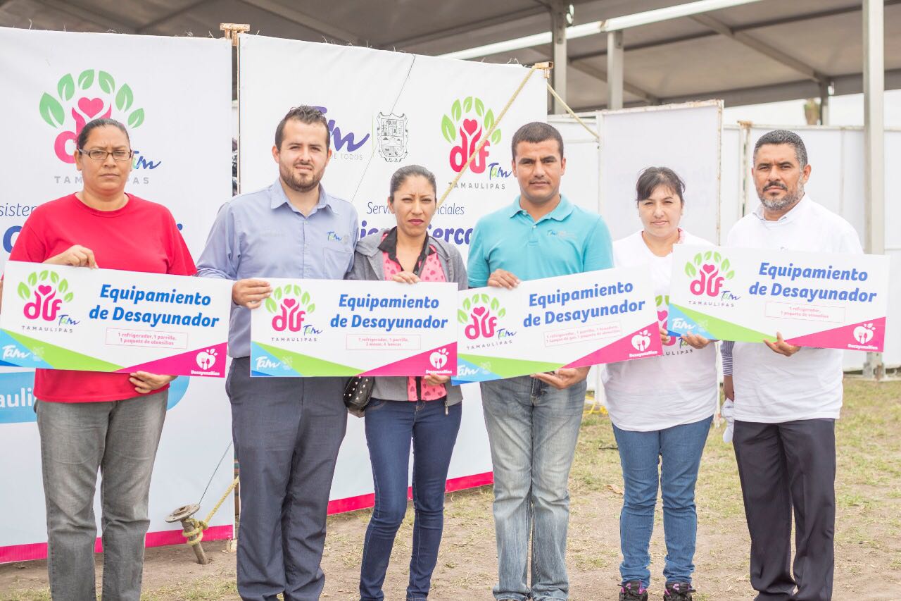 DIF Tamaulipas Lleva un Gobierno Cerca de Ti a familias de Matamoros