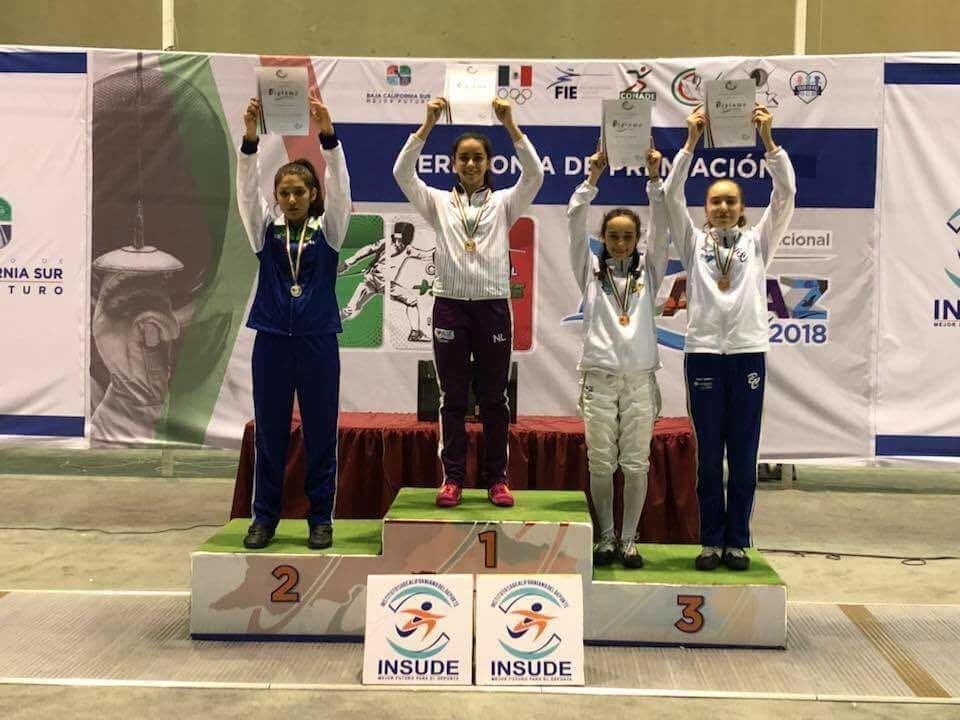 Esgrimistas se cuelgan siete medallas en Selectivo Nacional