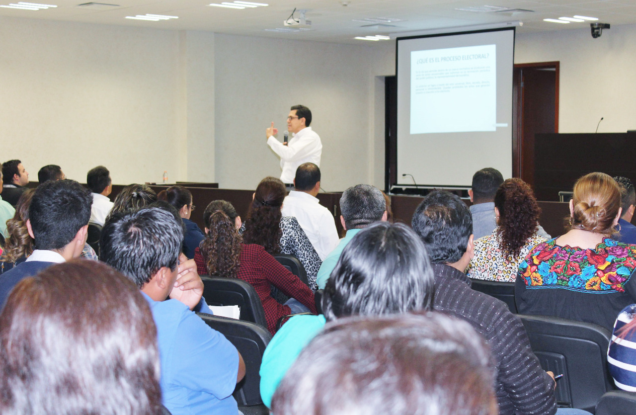 Procuraduría General de Justicia de Tamaulipas acudieron a la conferencia denominada “Delitos Electorales”