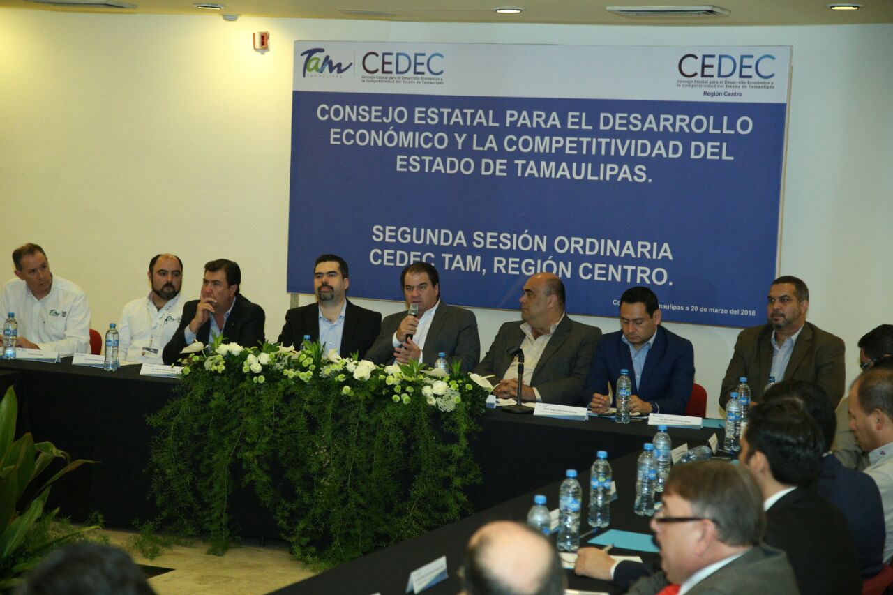 Presenta CEDEC proyectos empresariales para el centro de Tamaulipas