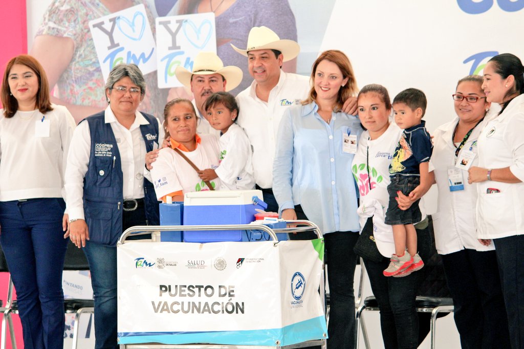 Por un Tamaulipas sin Polio, inicia Primera Semana Nacional de Salud 2018