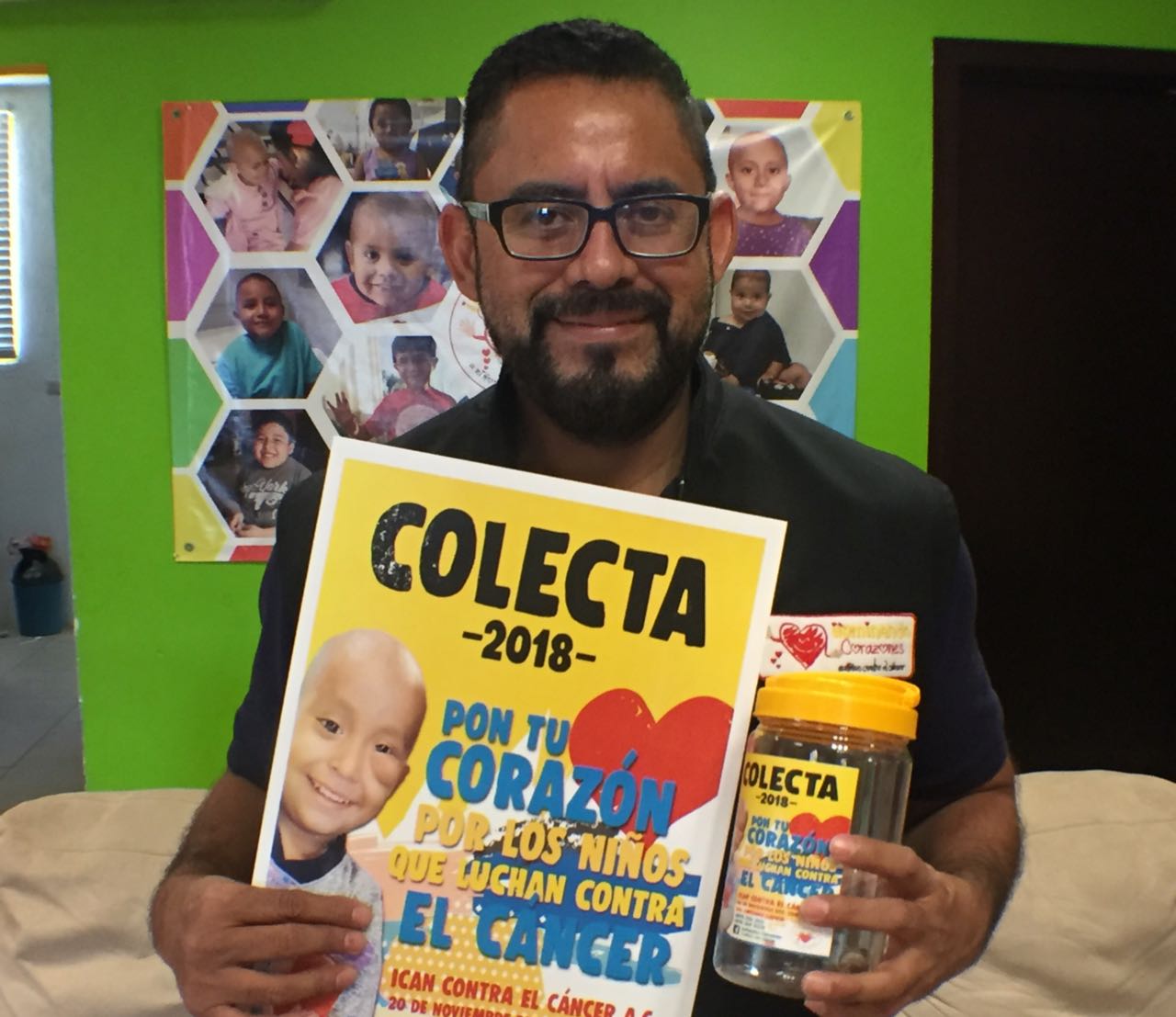 Iluminando corazones a niños con cáncer realiza colecta