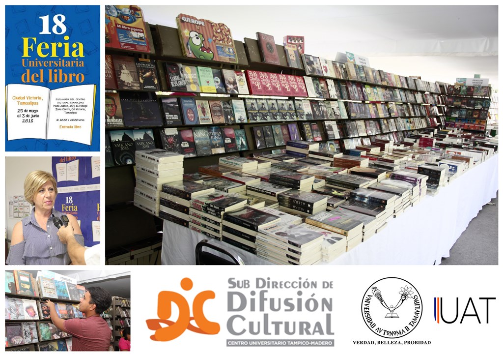 Invita UAT a la Feria Universitaria del Libro 2018