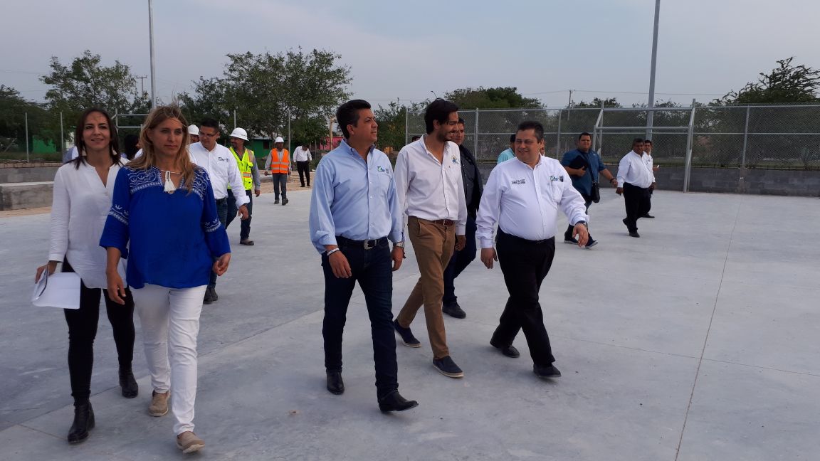 Gobernador supervisa obras en Reynosa