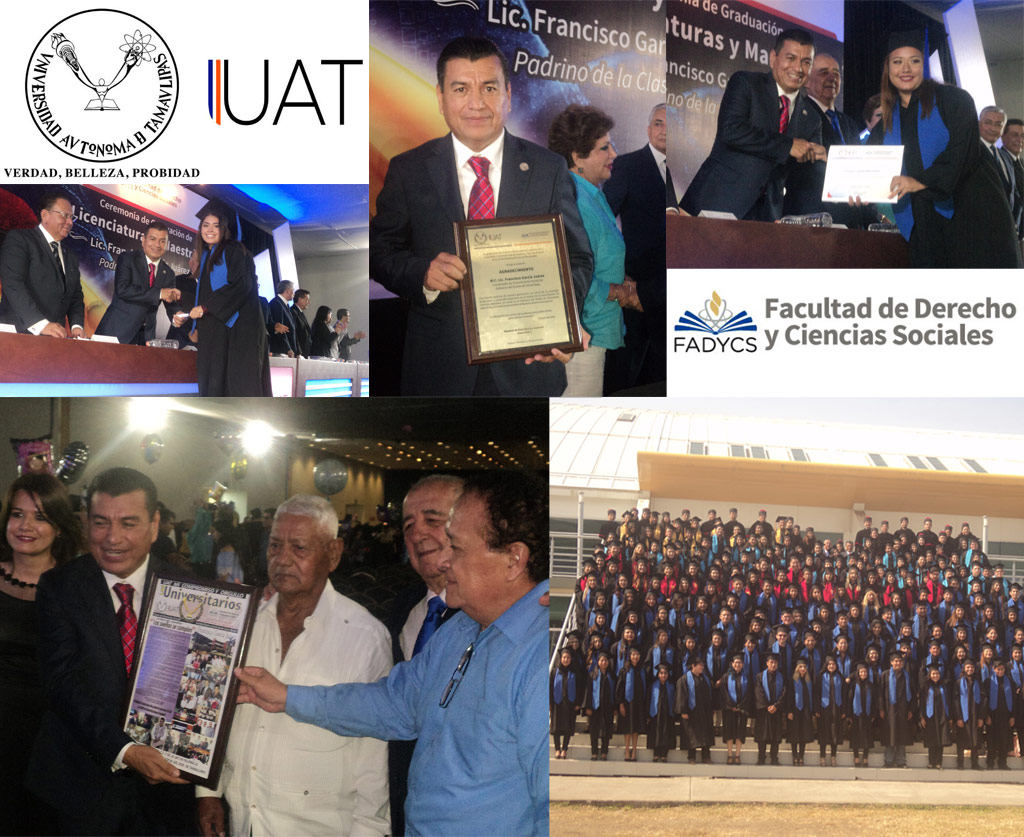 Gradúa la FADYCS-UAT Licenciaturas y Maestrías Clase 2018-1