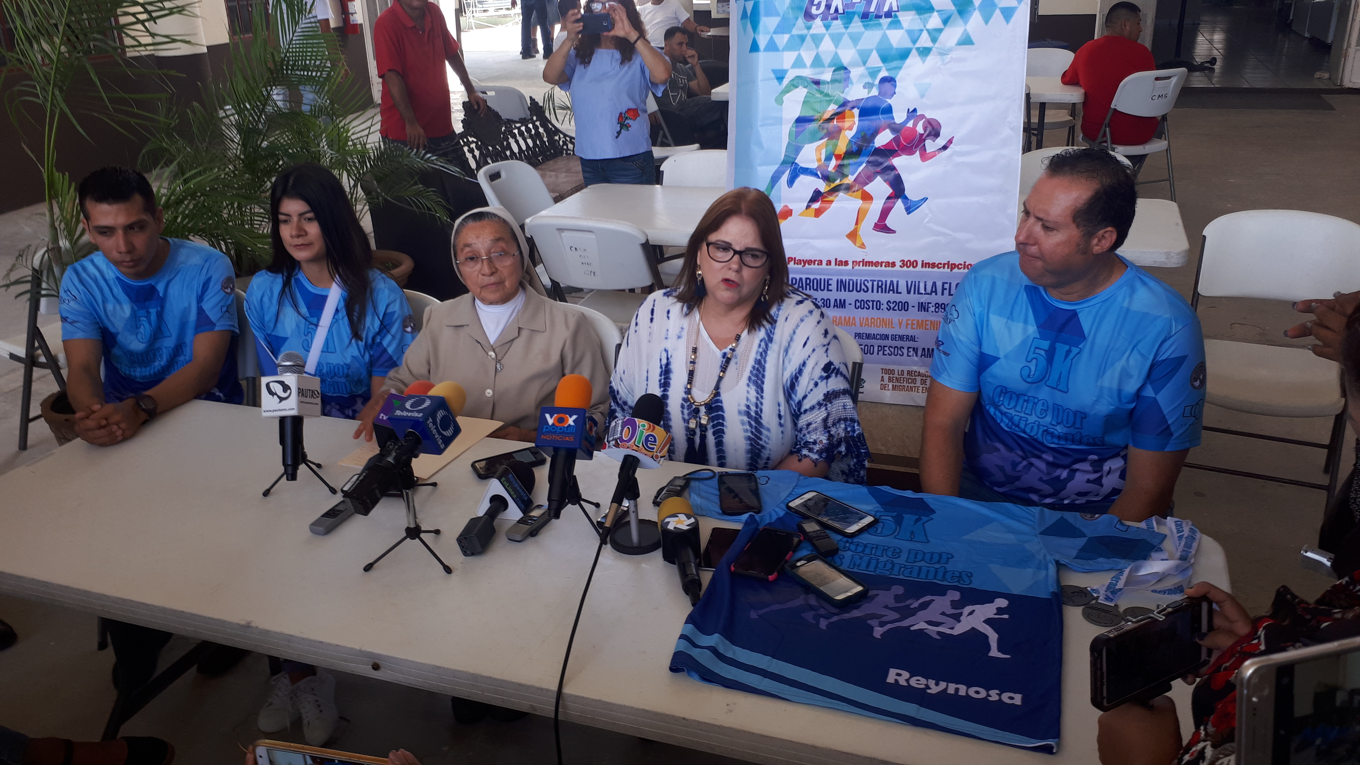 Invitan a carrera en beneficio de los migrantes.