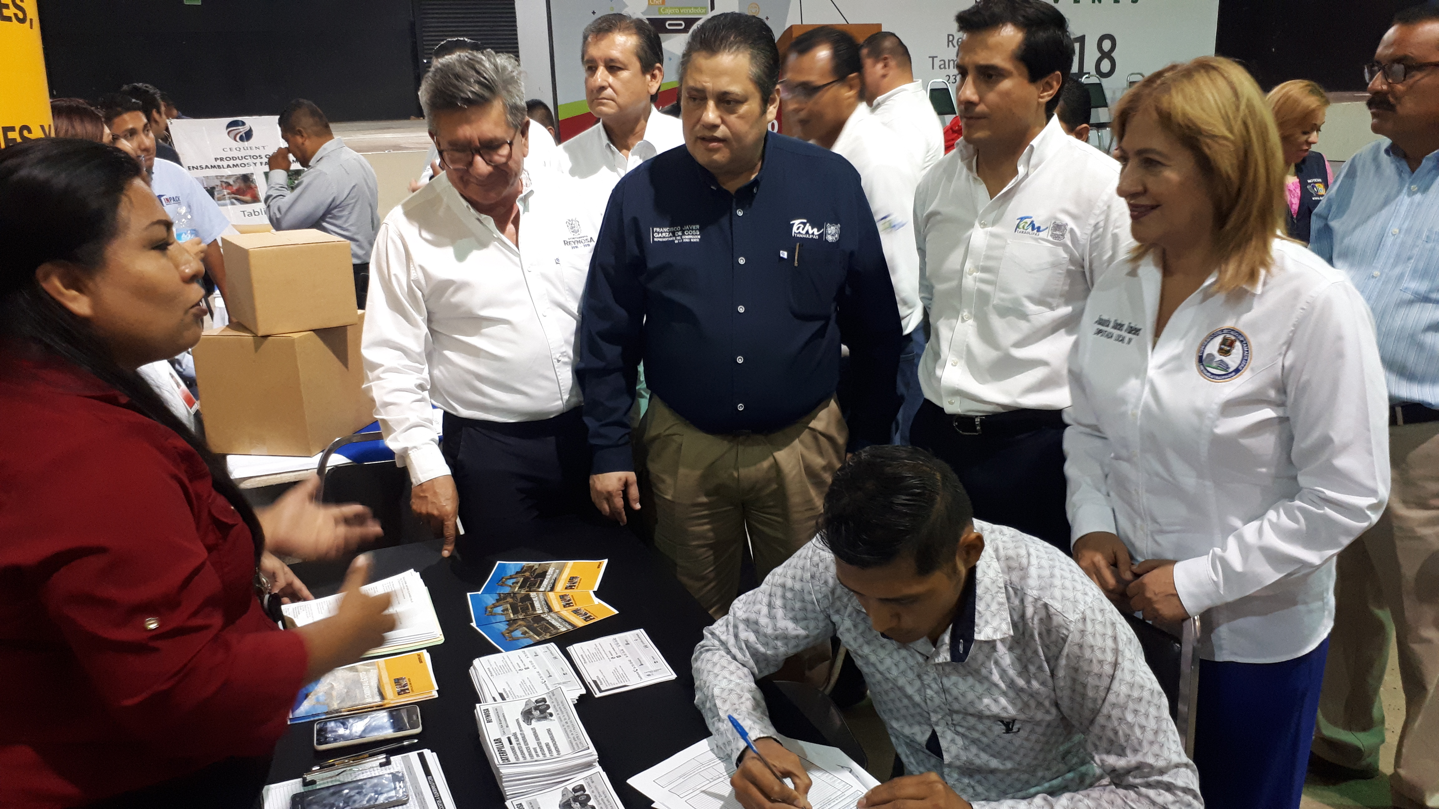 Inicia en Reynosa segunda etapa de ferias del empleo 2018.