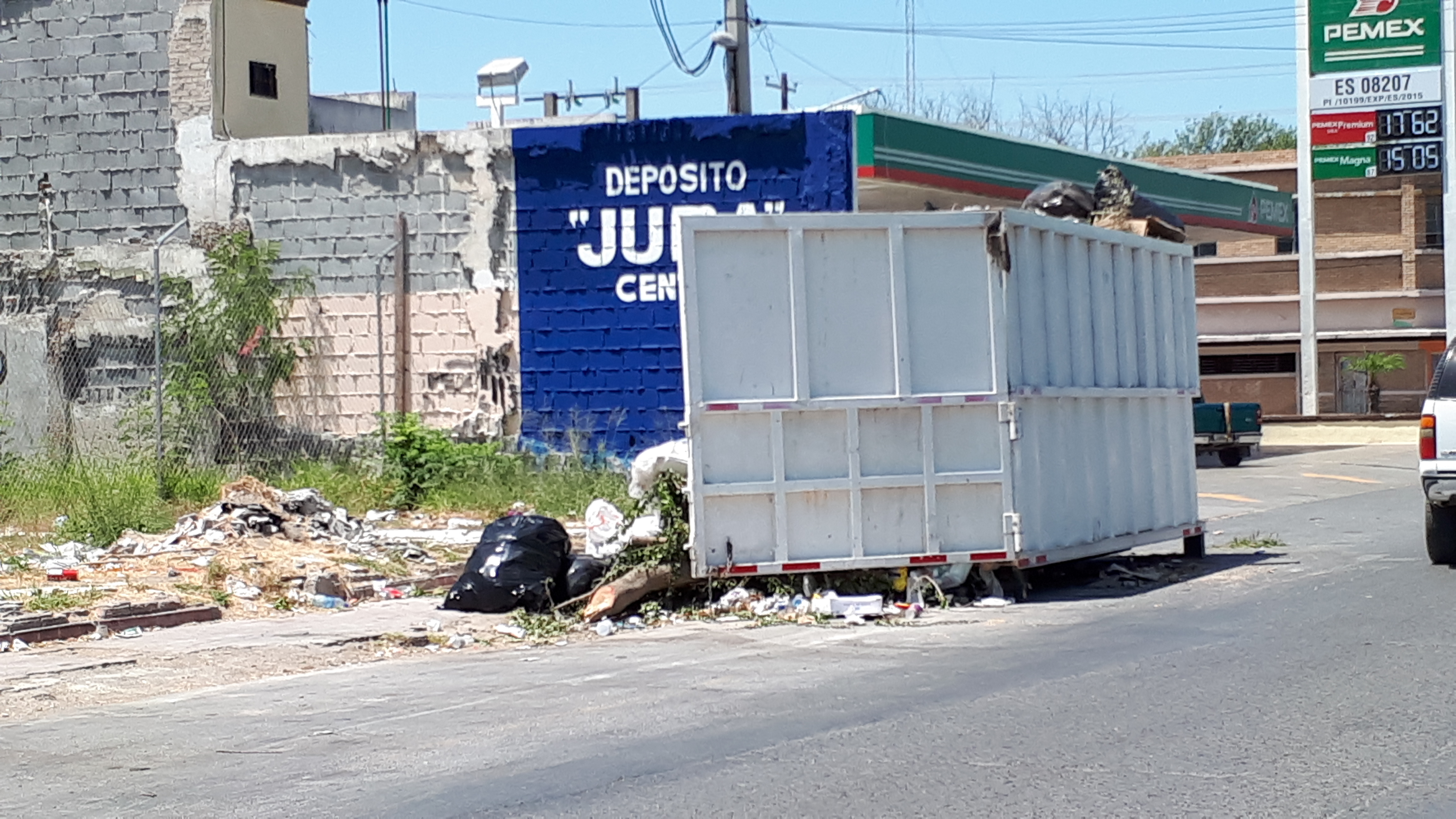 Requiere Reynosa contenedores de basura.