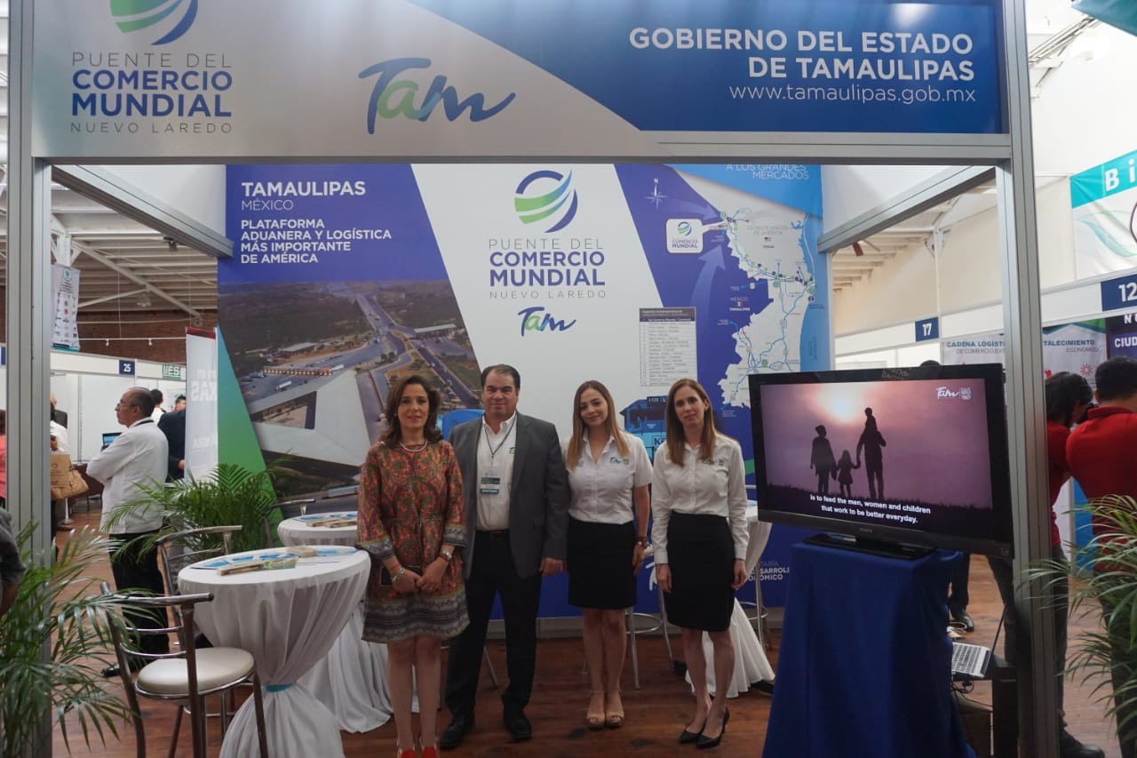 Participa Tamulipas en Feria de Comercio Exterior