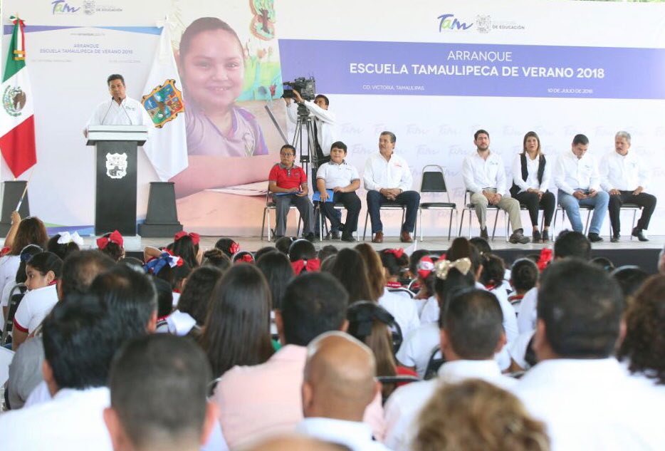 Arranca Gobernador Escuela Tamaulipeca de Verano 2018