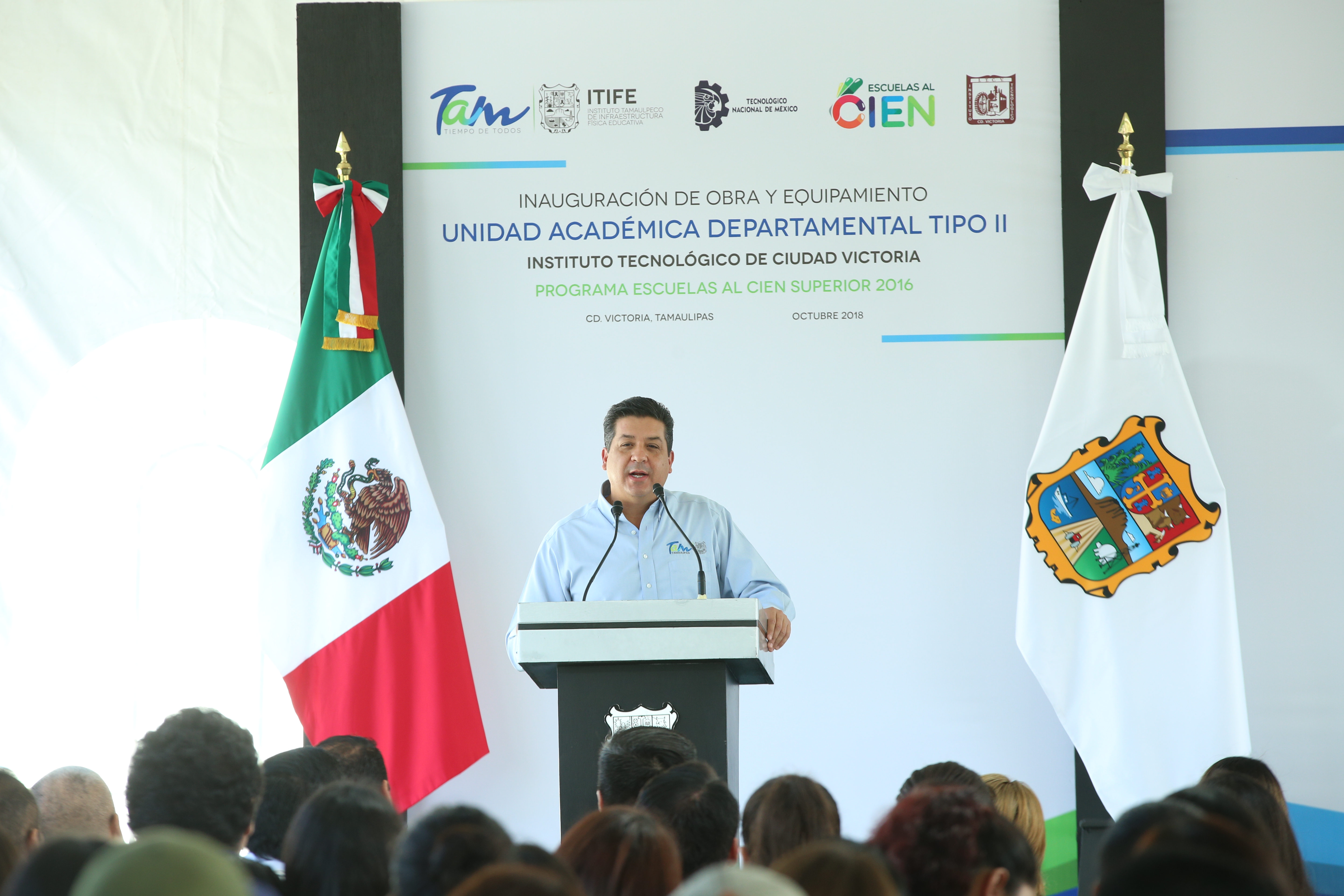 Invierten Federación y Gobierno de Tamaulipas recursos históricos para infraestructura educativa