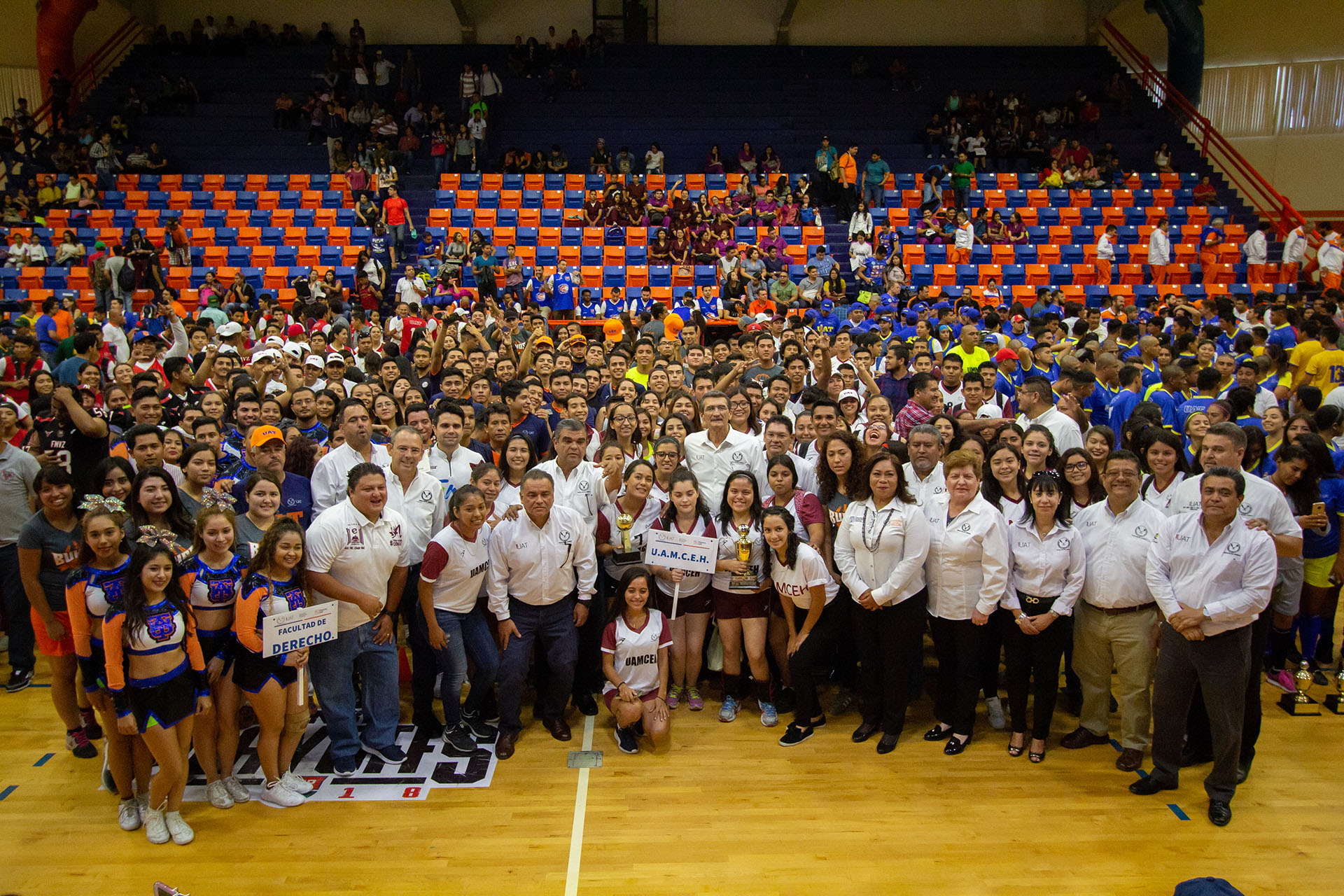 Inaugura Rector Juegos Interfacultades UAT 2018