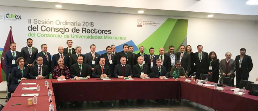 Rector de la UAT integra nueva directiva del Consorcio de Universidades Mexicanas-Cumex