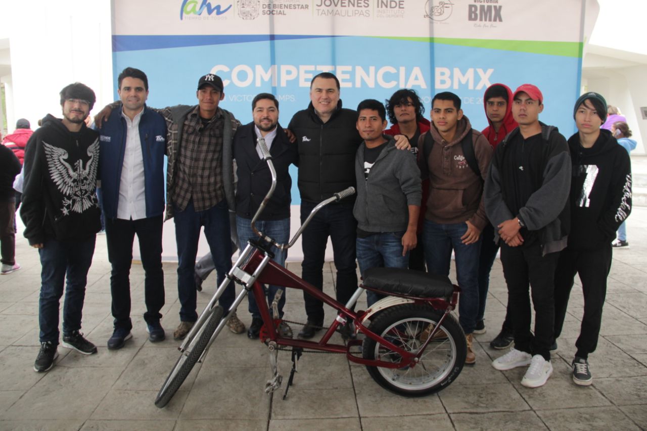 Es celebrado en Ciudad Victoria primer campeonato de ciclismo urbano