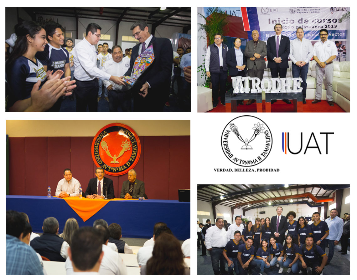 Realiza Rector gira de trabajo en la UAM-Reynosa Rodhe