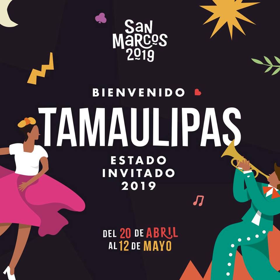 Tamaulipas, estado invitado en la Feria Nacional de San Marcos 2019