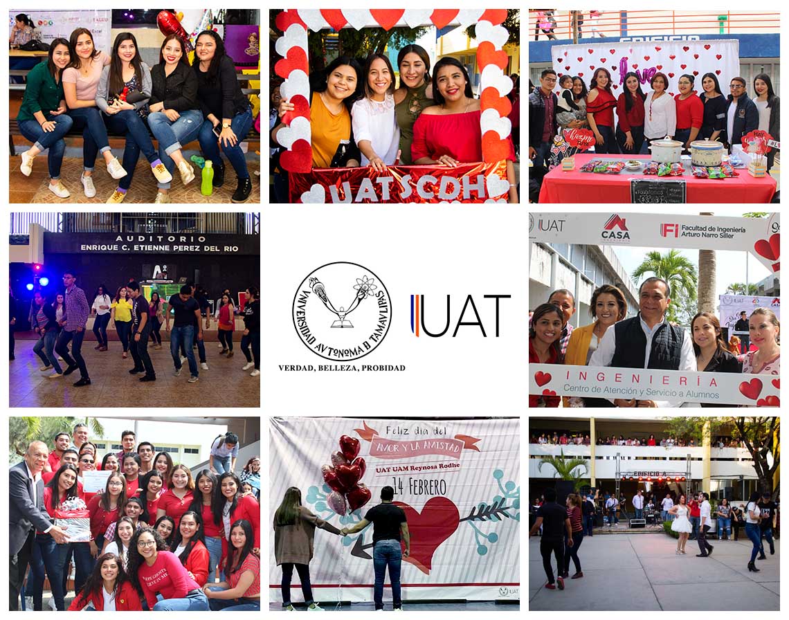 Celebran San Valentín en todos los campus de la UAT