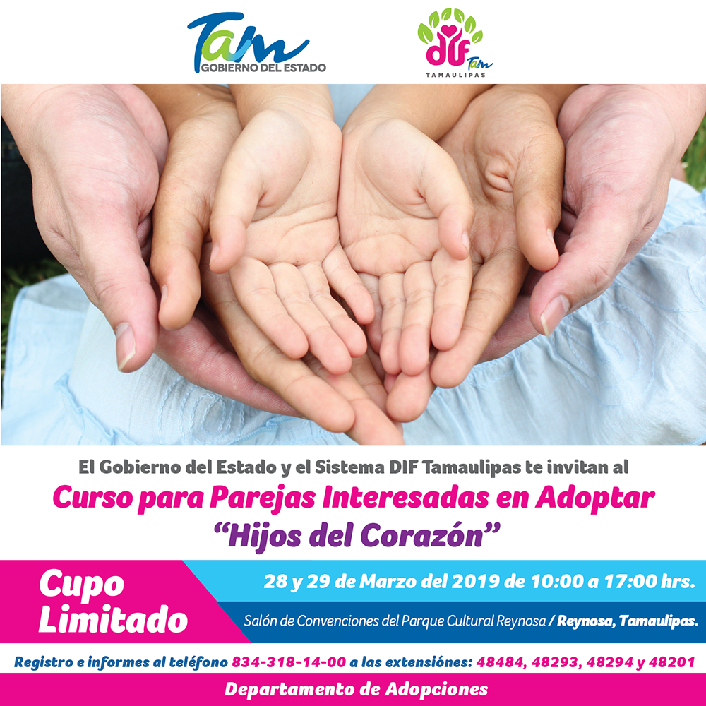 DIF invita al curso Hijos del Corazón a matrimonios del norte del estado.