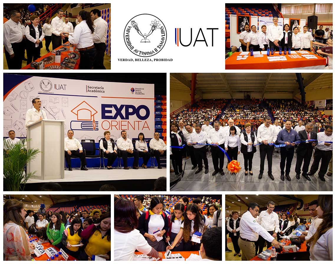 Inaugura Rector la Expo Orienta UAT 2019 en el Campus Victoria