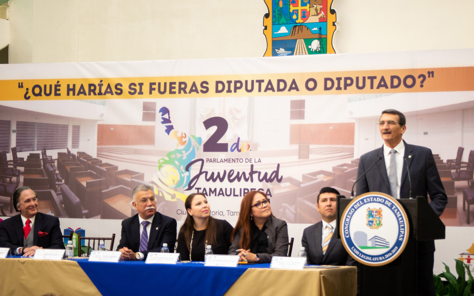 Presentan segundo Parlamento de la Juventud Tamaulipeca