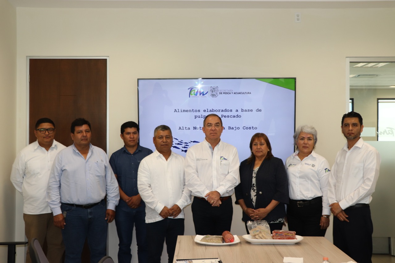 Fomenta Gobierno de Tamaulipas consumo de pescado en regiones vulnerables del Estado.