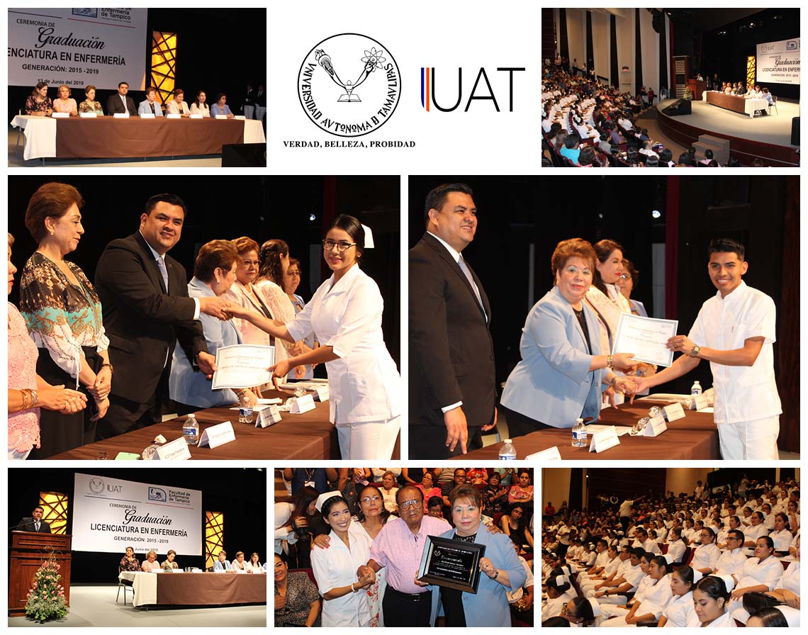 Celebra graduación Facultad de Enfermería de Tampico