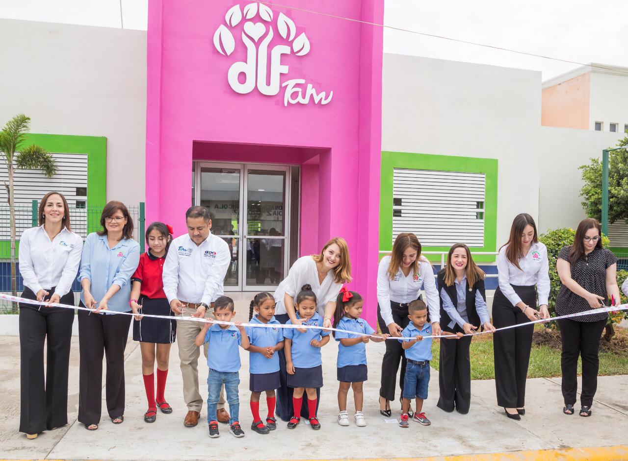 Amplía DIF Tamaulipas sus espacios de guarderías infantiles en el estado.