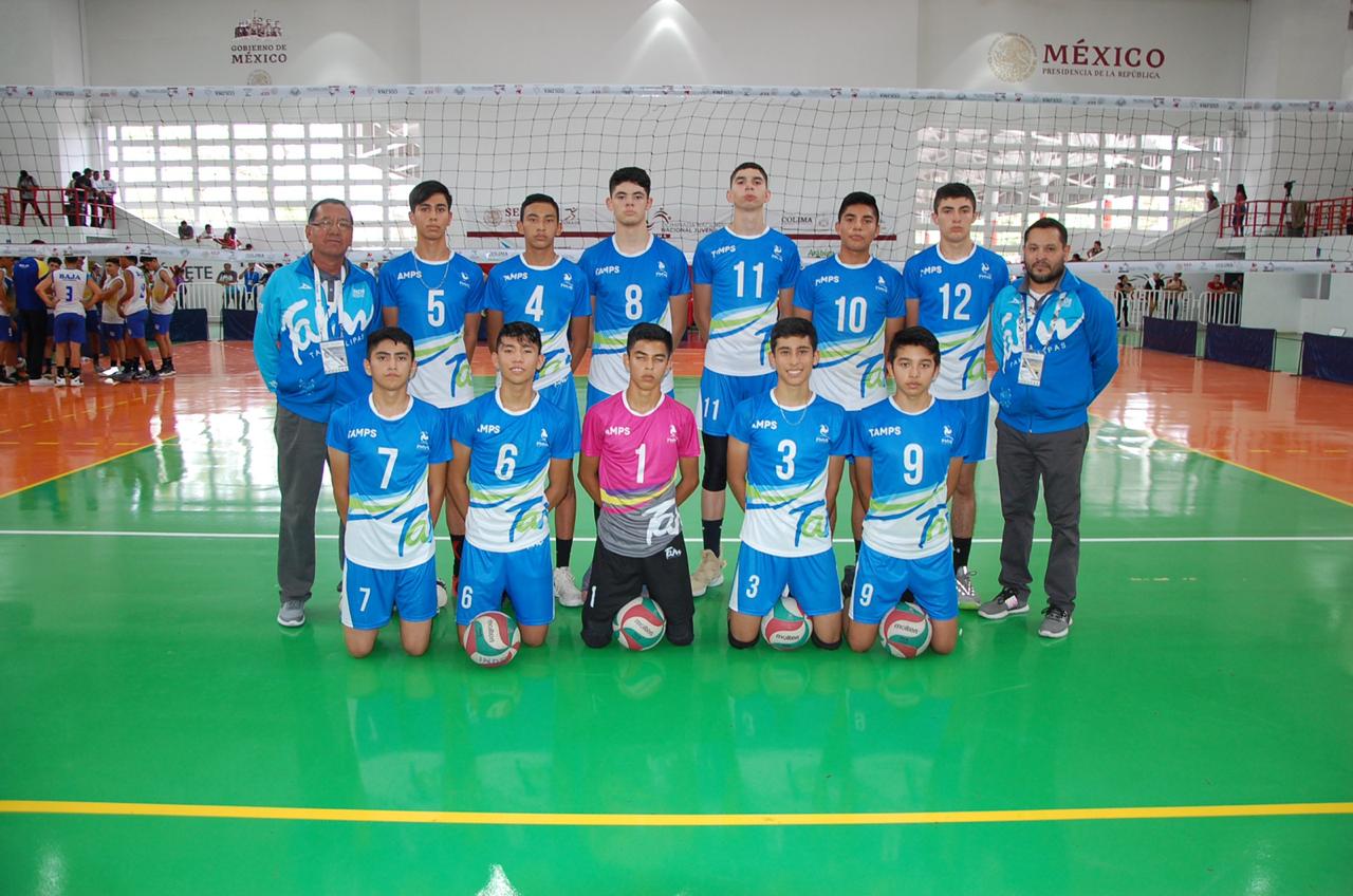 Voleibol de Sala, Sub 16 se cuelga medalla de Oro