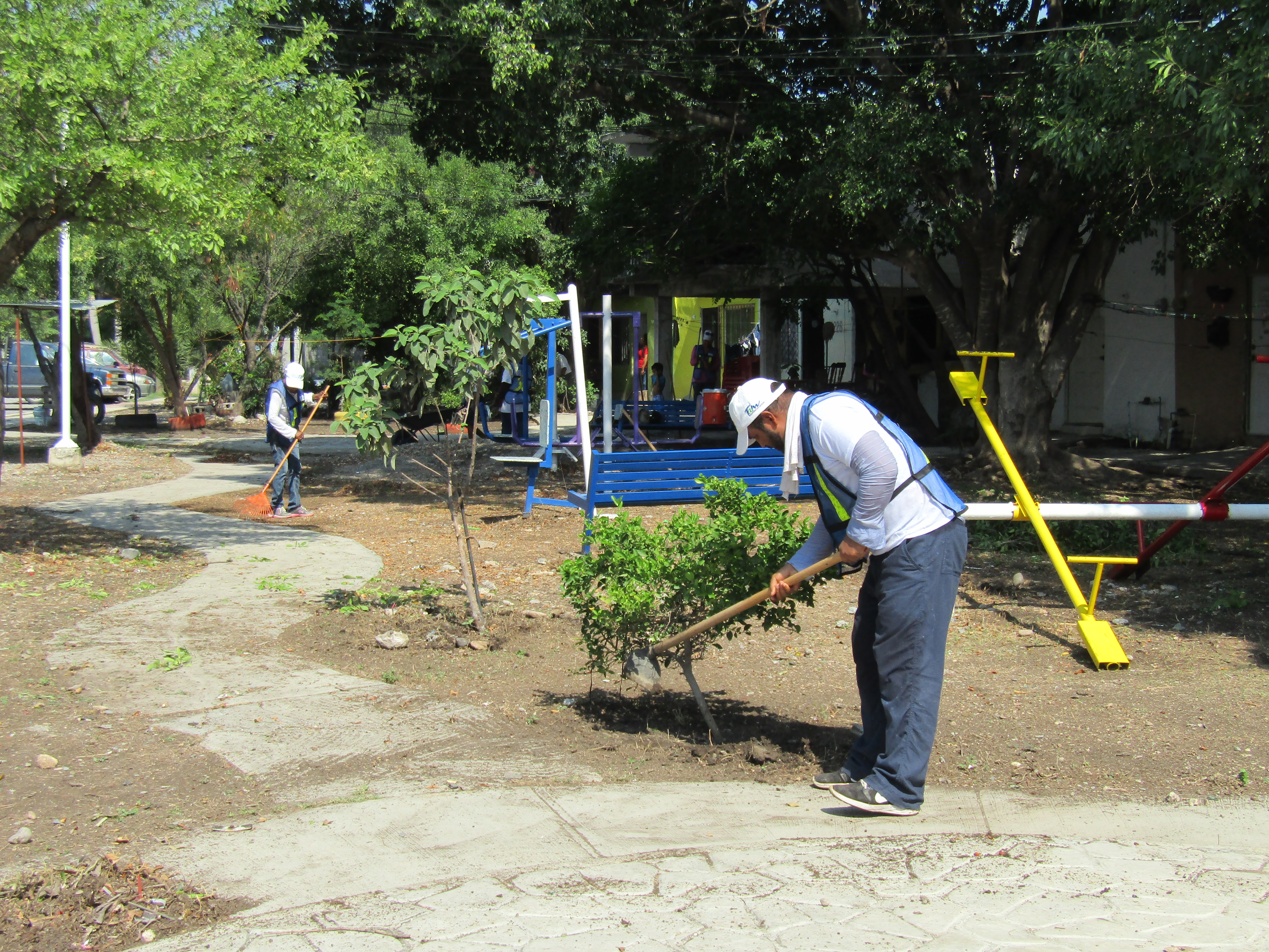 Plan Unidos por Tamaulipas rehabilita y limpia parques recreativos y de esparcimiento familiar