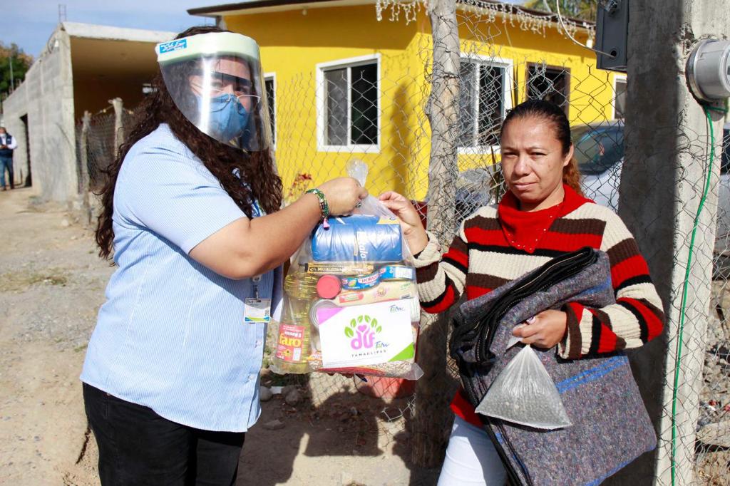 DIF Tamaulipas continúa apoyando a comunidades rurales.