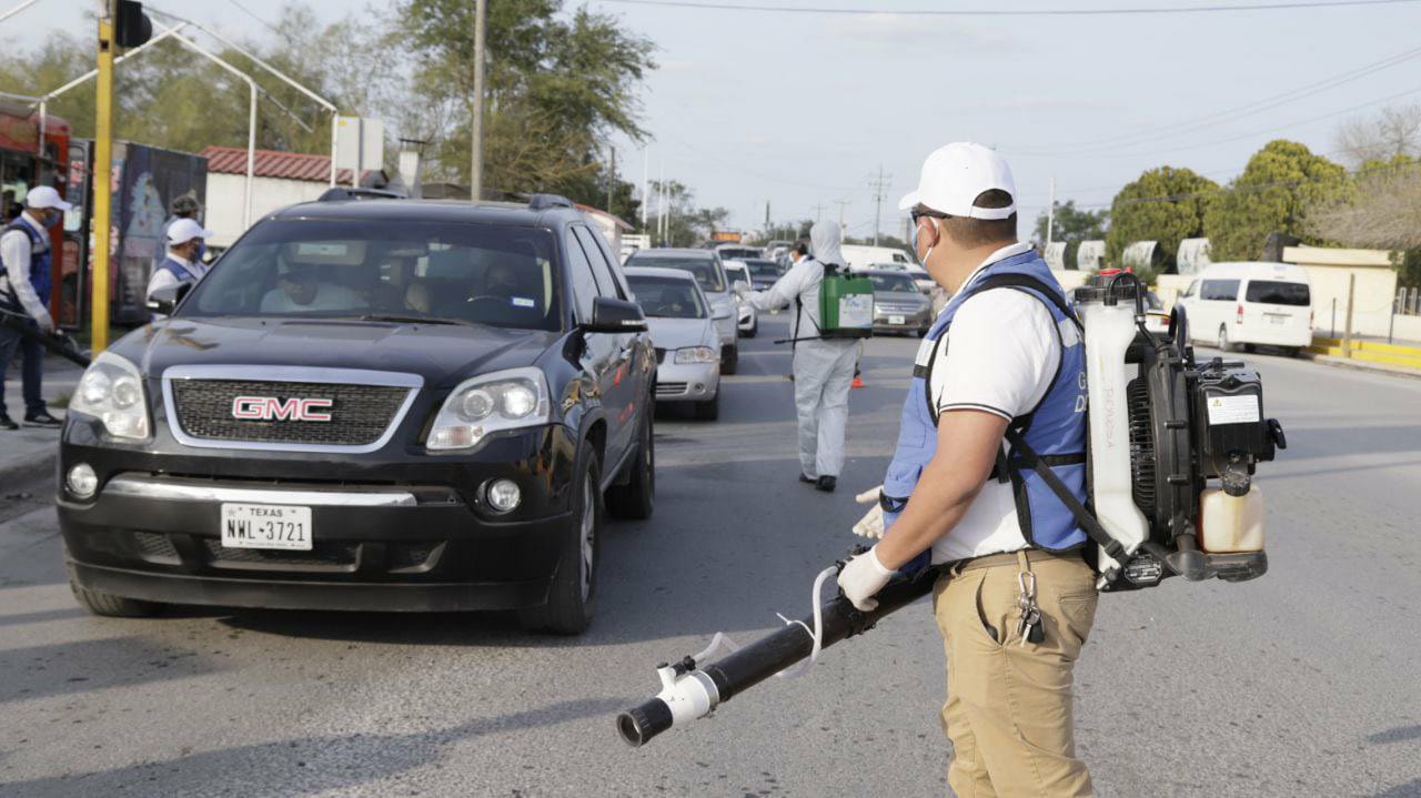 Implementa Gobierno de Tamaulipas nueva jornada de desinfección de transporte para prevenir Covid-19