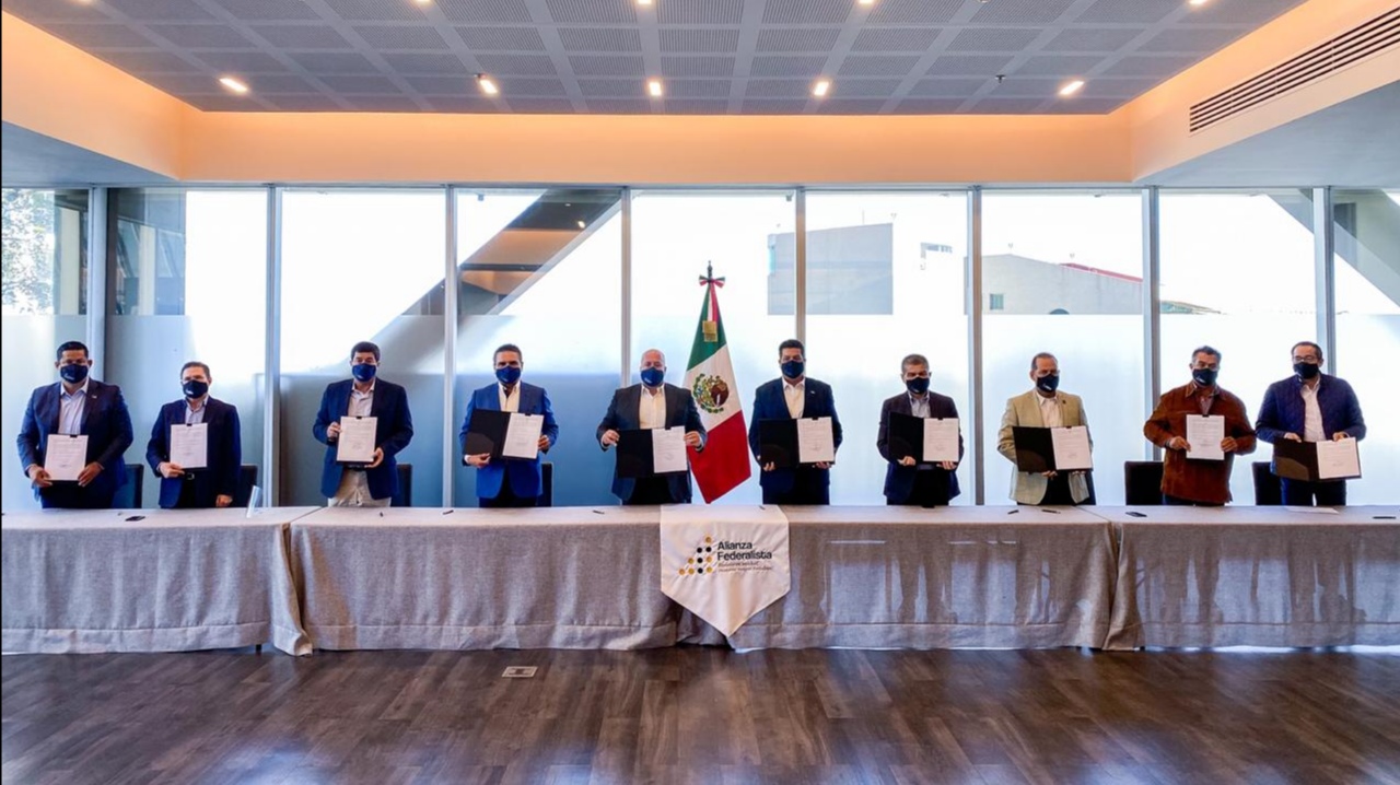 Recibe Tamaulipas a mandatarios de la Alianza Federalista