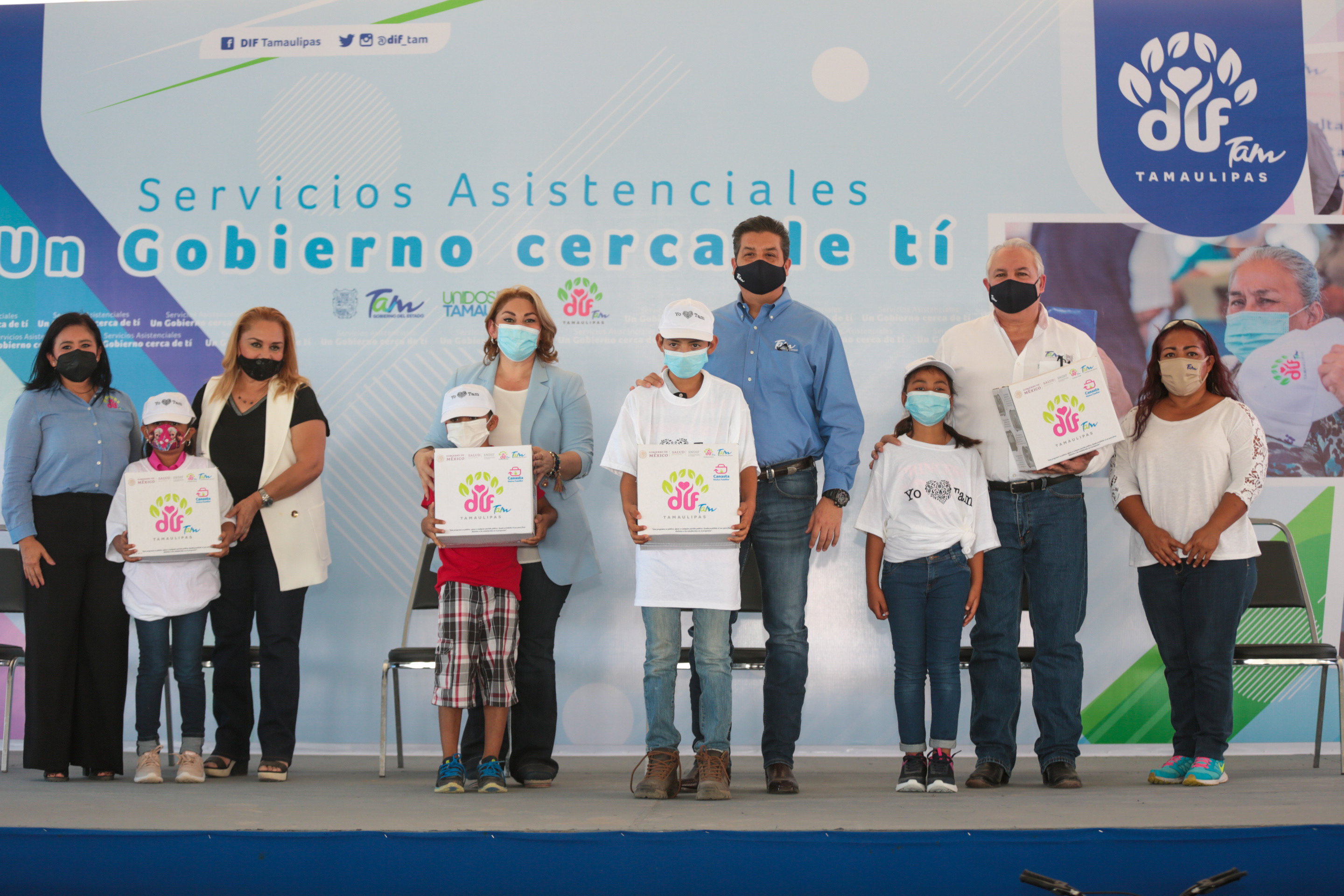 Refrenda Gobernador Francisco García Cabeza de Vaca compromiso para mejorar calidad de vida de Tamaulipecos.