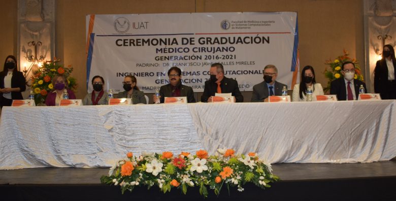 ENTREGA LA UAT, NUEVA GENERACIÓN DE MÉDICOS E INGENIEROS.