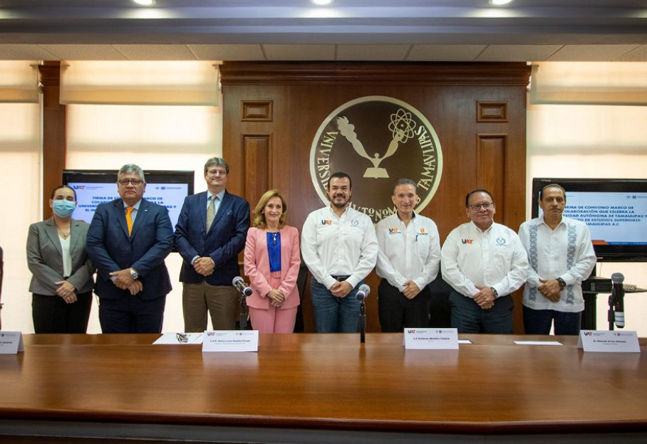 UAT FIRMA CONVENIO DE COLABORACIÓN CON IEST