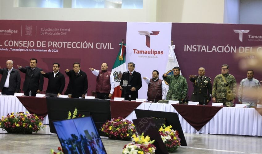 INSTALA GOBERNADOR CONSEJO ESTATAL DE PROTECCIÓN CIVIL