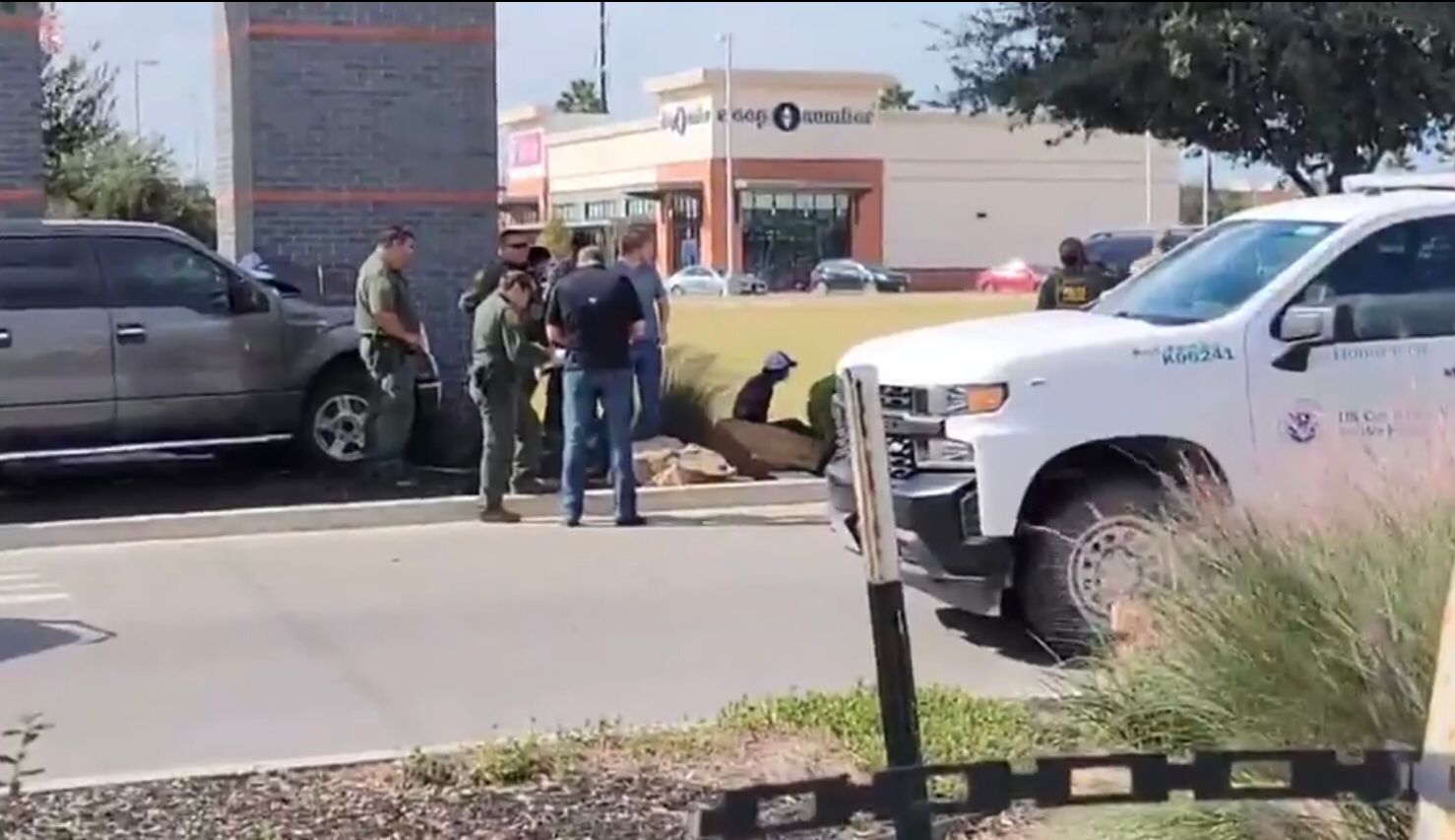 “Por aire y por tierra realizan persecución de migrantes en McAllen Texas” 