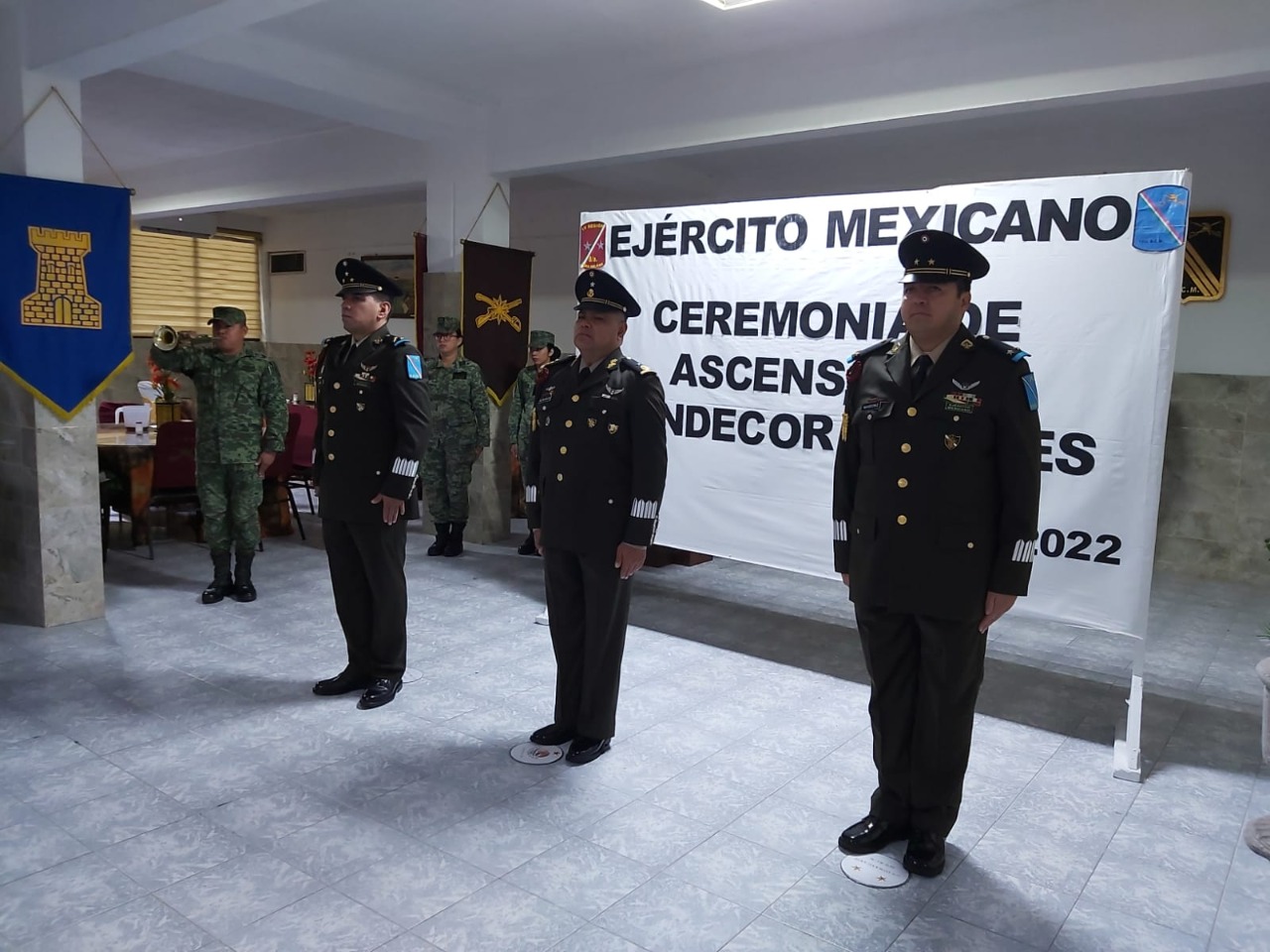 «Ceremonia de Ascensos”en el marco del “CXll de la Revolución Mexicana»