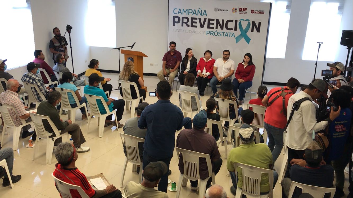 DIF REYNOSA REALIZA CAMPAÑA PARA LA DETECCIÓN OPORTUNA DE CÁNCER DE PRÓSTATA