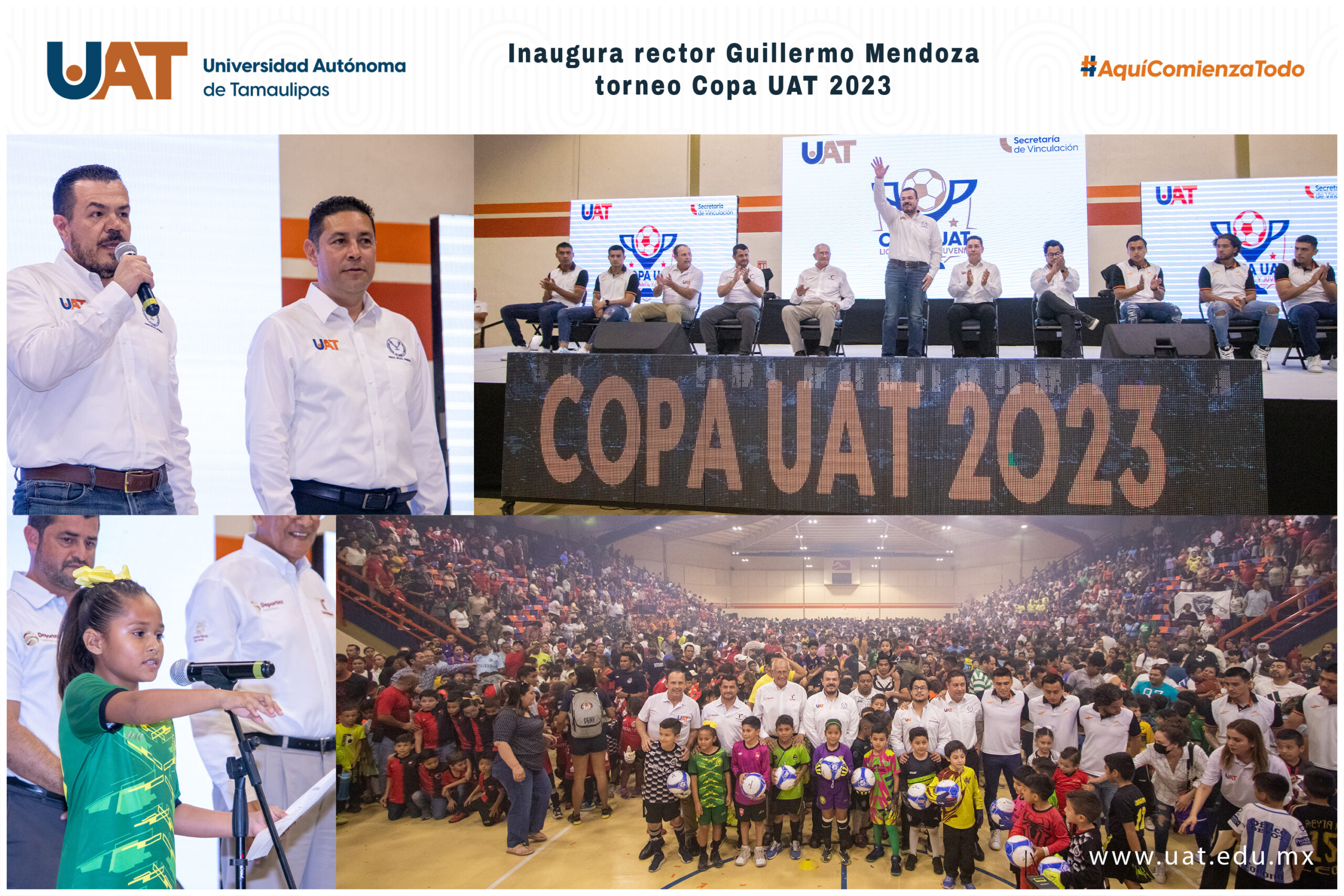 FAVORECERÁ COPA UAT A OTROS NIÑOS Y JÓVENES DE TAMAULIPAS