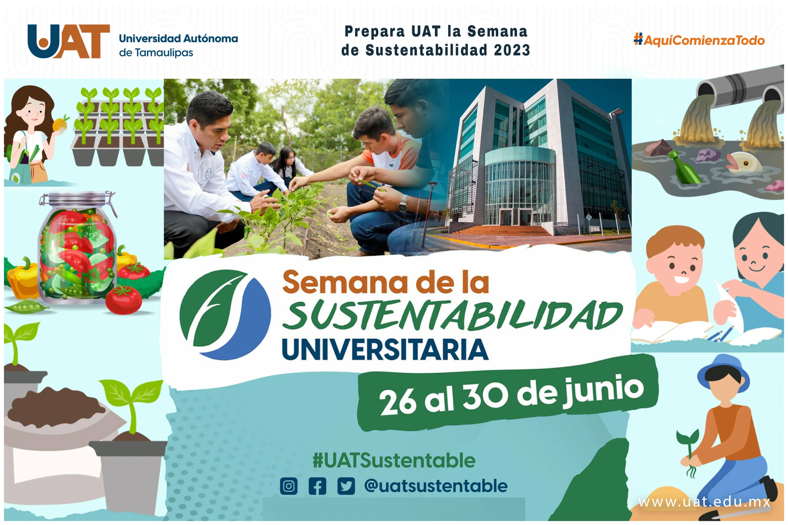 PREPARA LA UAT SEMANA DE SUSTENTABILIDAD 2023