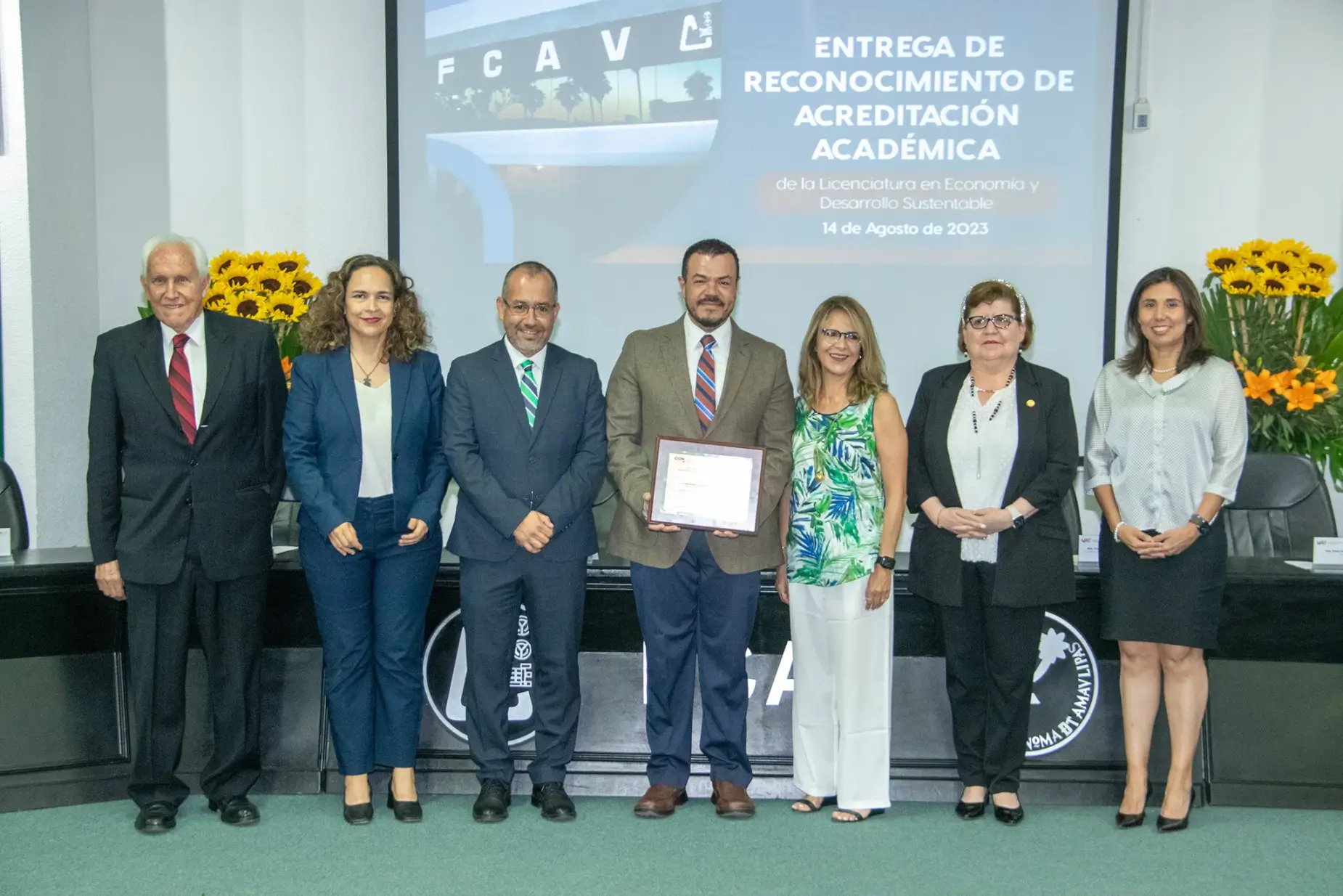 ACREDITA EL CONAC A LA LICENCIATURA EN ECONOMÍA Y DESARROLLO SUSTENTABLE DE LA UAT