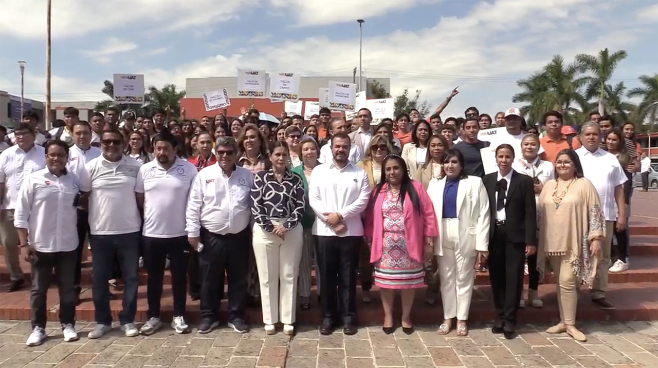 RECTOR DE LA UAT VISITA LA FACULTAD DE DERECHO CAMPUS TAMPICO.