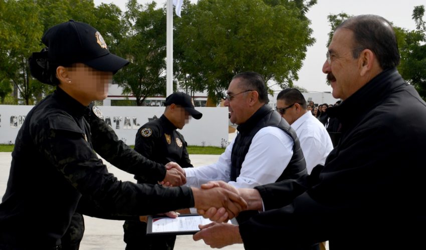 GUARDIA ESTATAL RECIBE A NUEVOS INTEGRANTES DE FUERZAS ESPECIALES